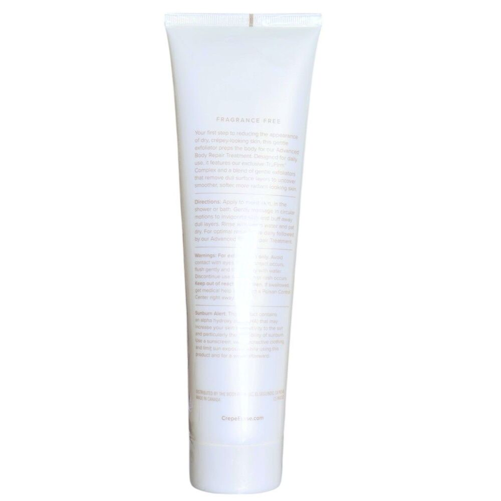 Crepe Erase Body Smoothing Pre-Treatment Fragrance Free 10 fl Oz New Sealed - Picture 2 of 2